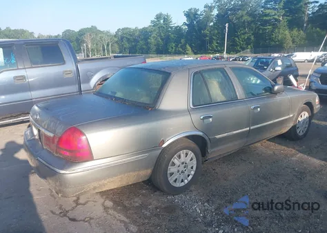 2004 Mercury Grand Marquis Gs from USA, damaged, VIN 2MEFM74W44X658948